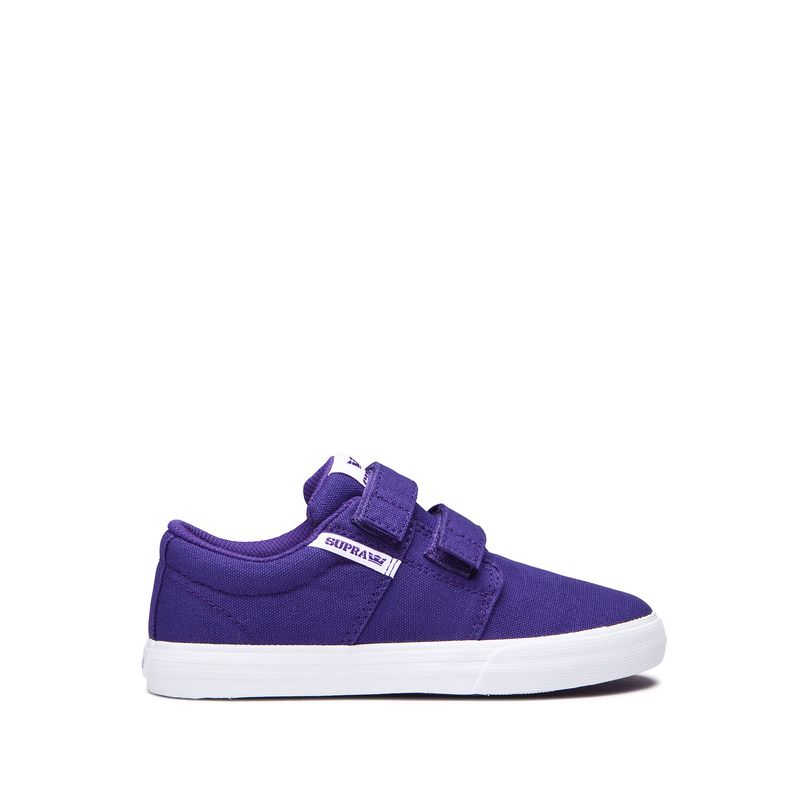 Supra Stacks Ii V Low Top Schuhe Kinder - Lila ZVM74767